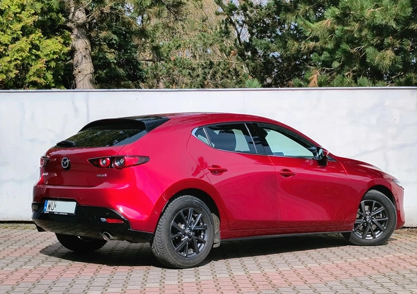 Mazda 3 cena 84900 przebieg: 54500, rok produkcji 2019 z Piaseczno małe 67